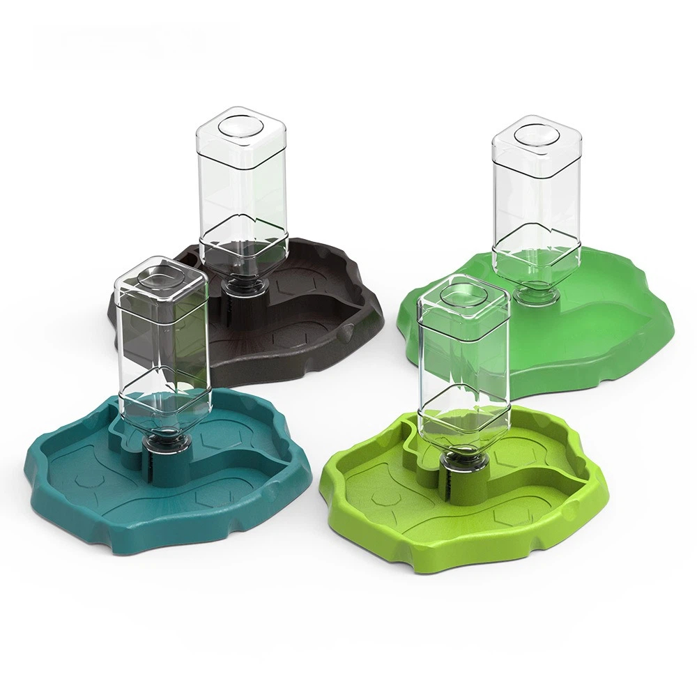 Water Dish Reptile - Nouvelle gamelle amovible pour reptiles, facile