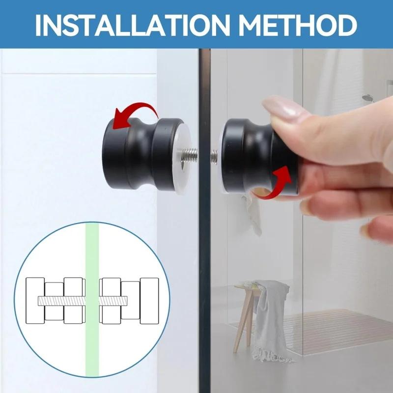 Poignée élégante pour porte de - Glass Door Hinge avis et prix