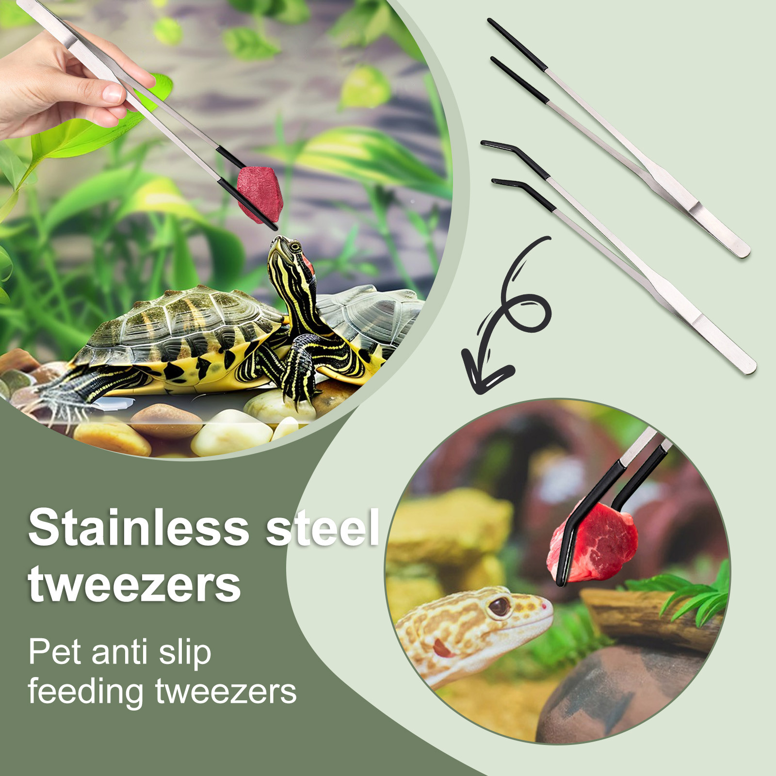 Pinces longues d'alimentation  - Water Dish Reptile avis et prix
