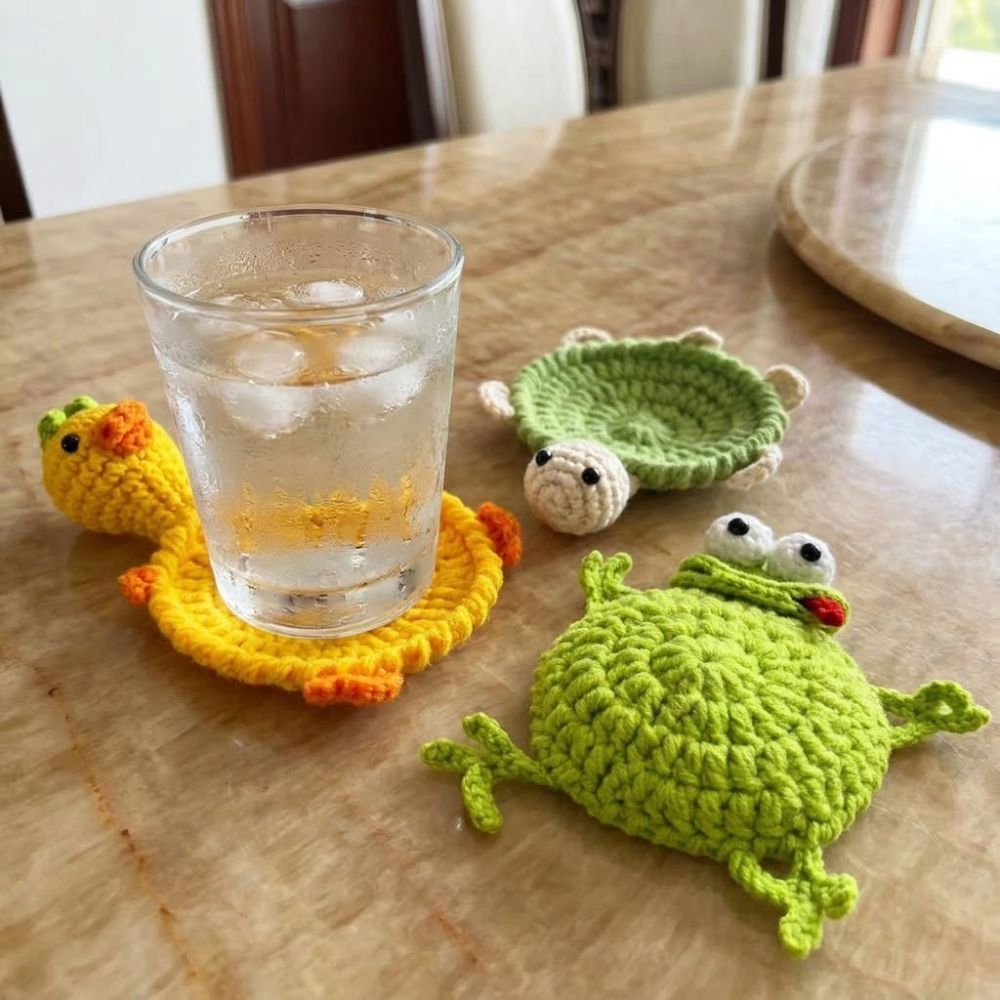 Sous-verre fantaisie en croche - Water Dish Reptile avis et prix