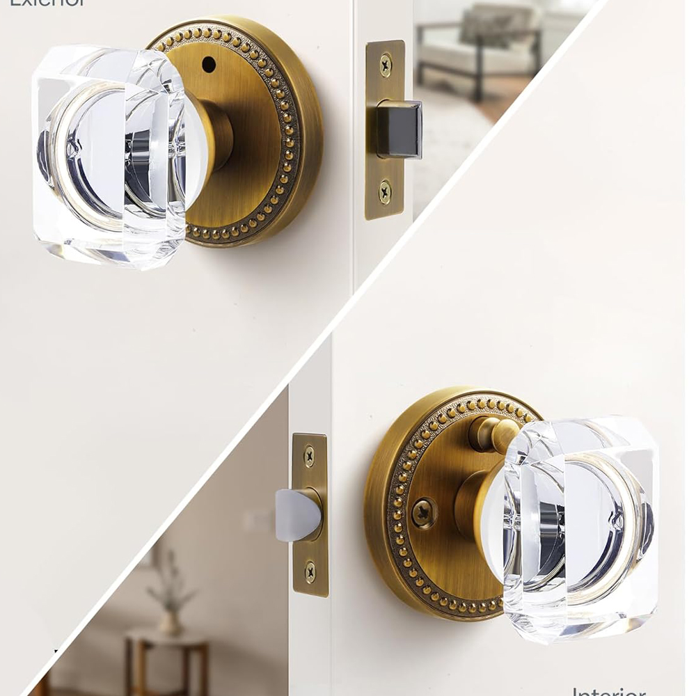 Poignée de porte en cristal br - Glass Door Hinge avis et prix